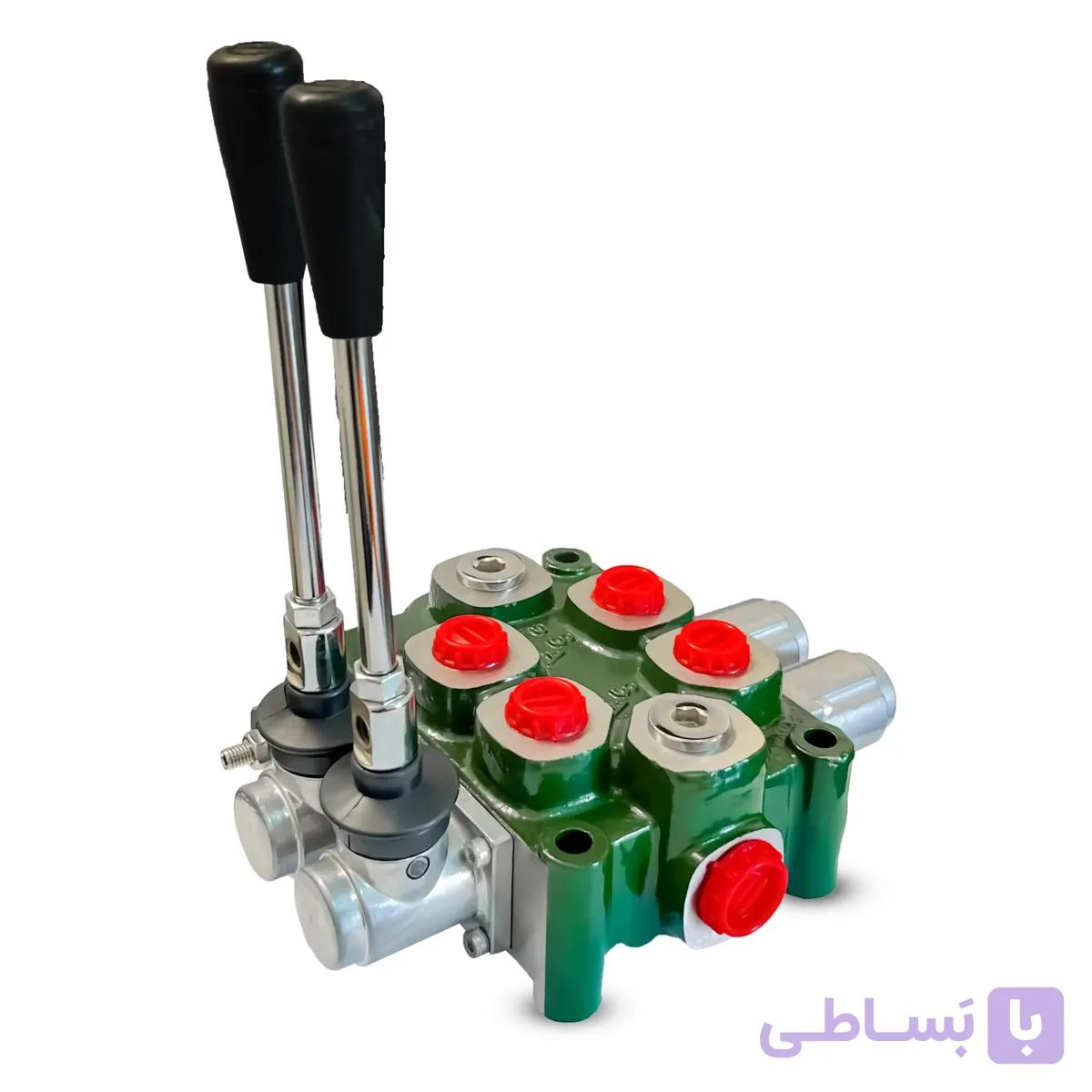 شیر دو دسته هیدرولیک — تصویر 1