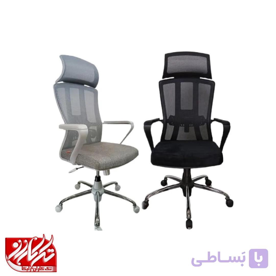 صندلی مدیریتی برند جوان مدل T30 A پشت توری بلند — تصویر 1