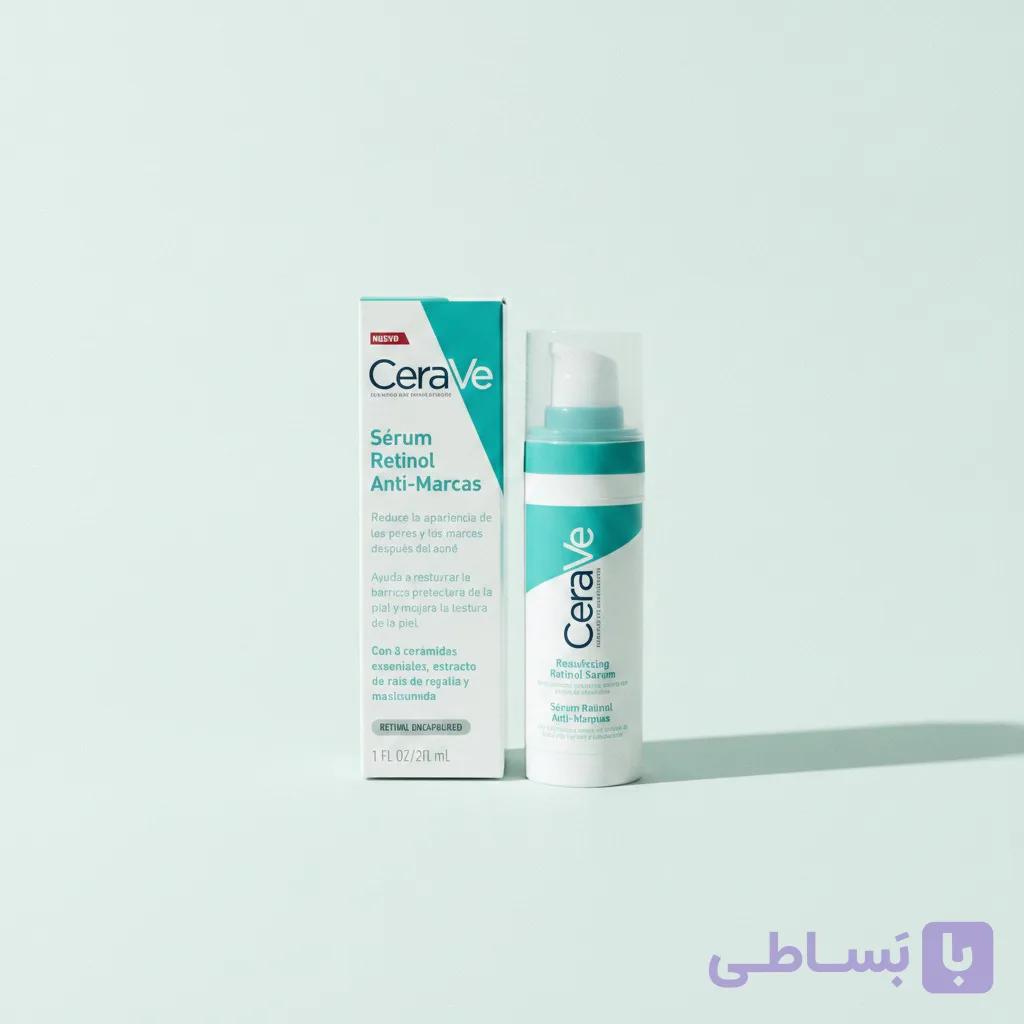 سرم رتینول ضد لک و جای جوش سراوی