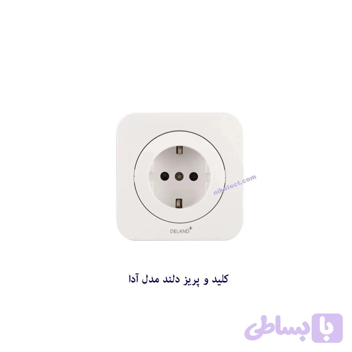 ;GDN , \VDC کلید و پریز دلند مدل آدا — تصویر 1