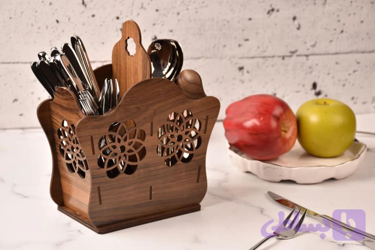 جاقاشق و چنگال چوبی قیمت مناسب