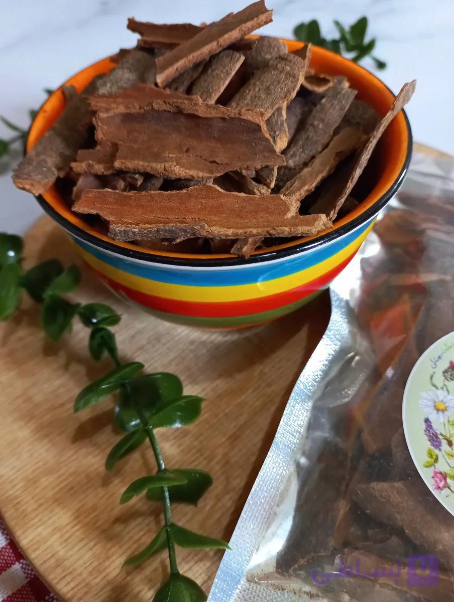 چوب دارچین قلمی گلسرخی ۷۰گرم