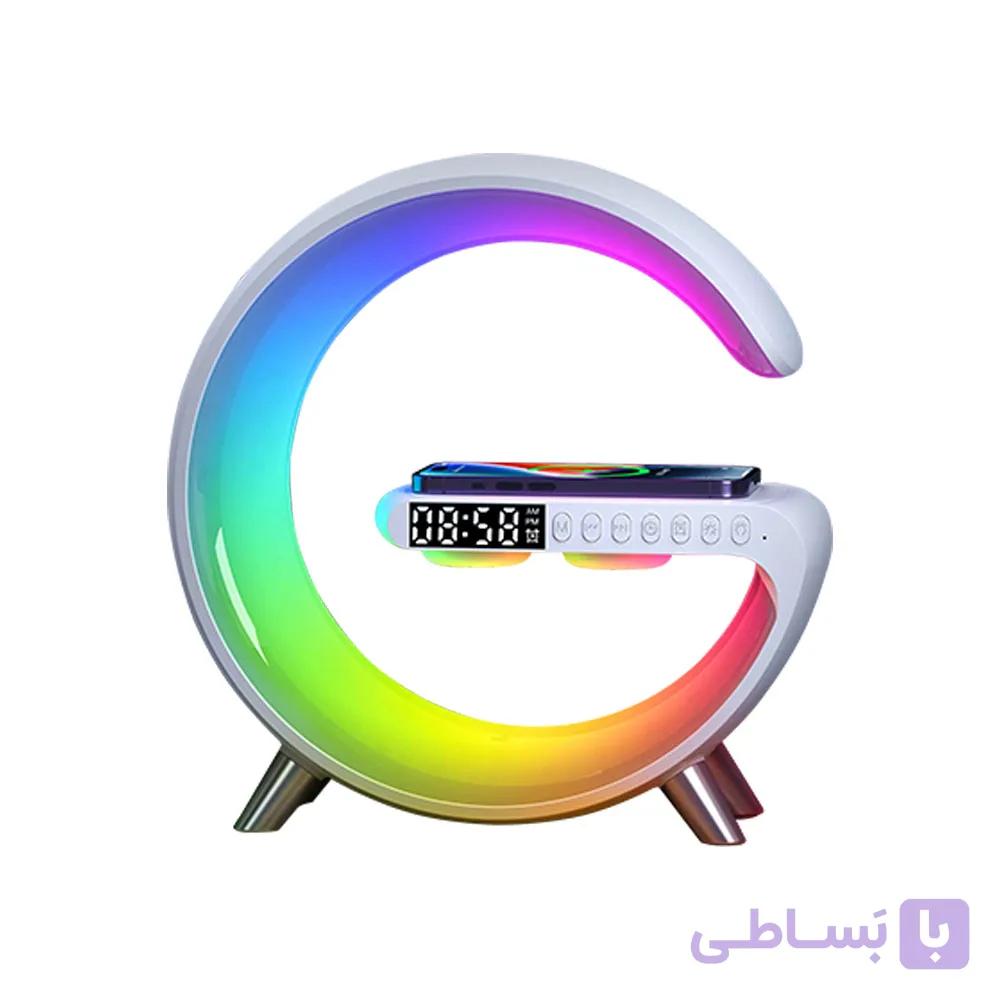چراغ خواب مجهز به اسپیکر و شارژر وایرلس طرح G
