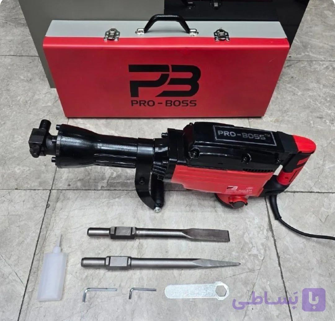 چکش تخریب باس مدل 65A ظرفیت ۱۸ کیلوگرم با ۱۴۵۰ ضربه در دقیقه