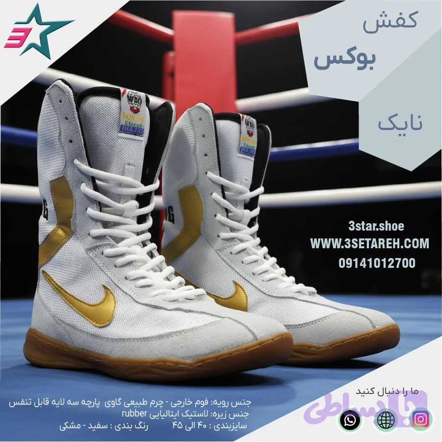 کفش بوکس نایک ساق بلند — تصویر 1