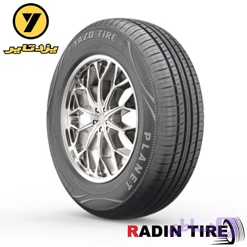 لاستیک خودرو یزد تایر مدل PLANET سایز 185/60/14 – دوحلقه