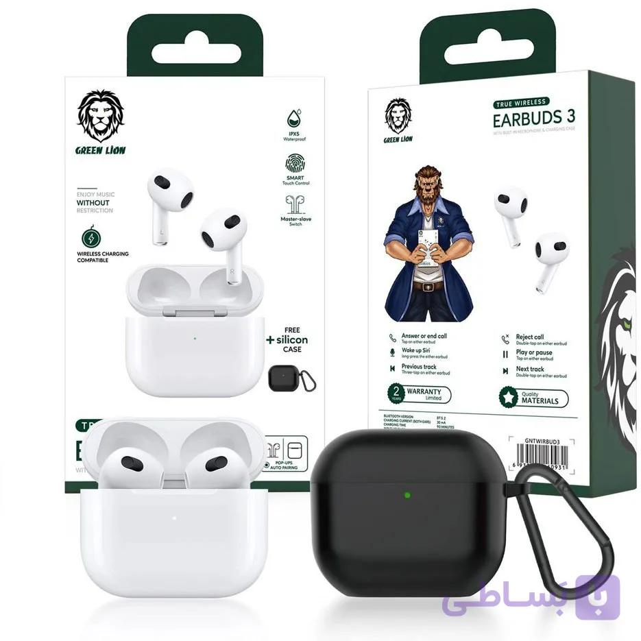 هدفون بلوتوثی گرین مدل Earbuds 3