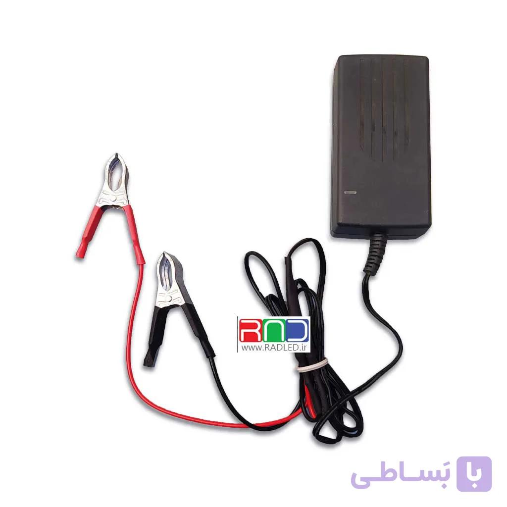 آداپتور شارژر باتری 12 ولت 28 وات — تصویر 1