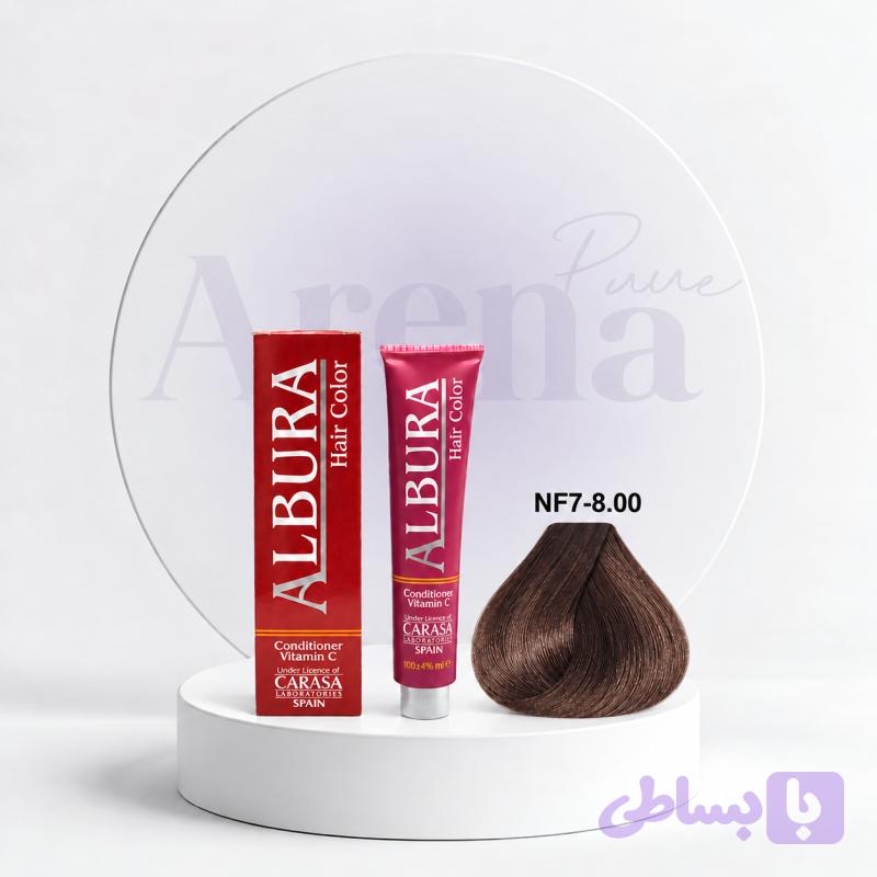 رنگ مو آلبورا 100 میل NF7