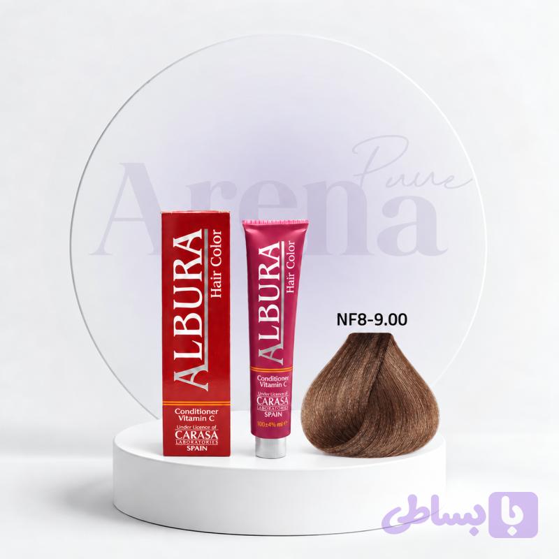 رنگ مو آلبورا 100 میل NF8