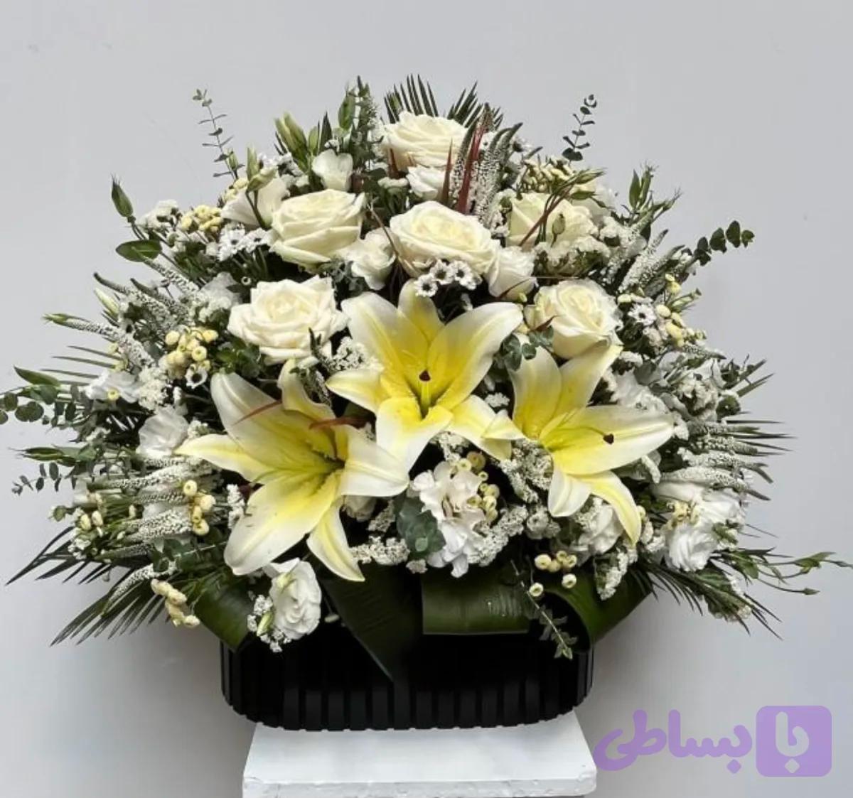 باکس گل تسليت و ياد بود