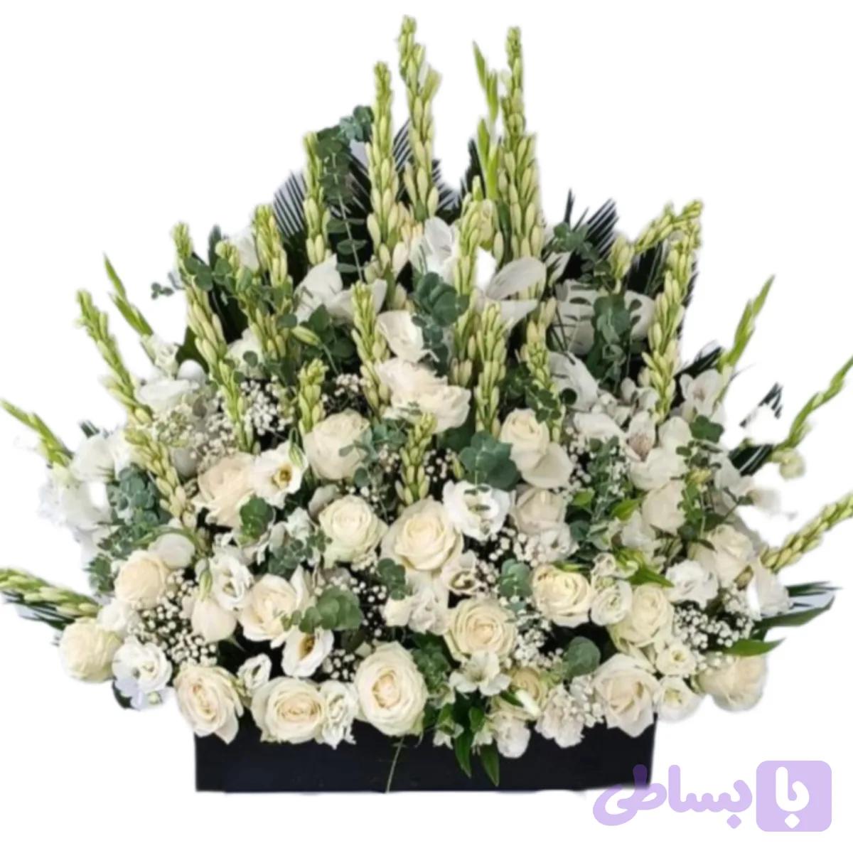 باکس گل تسلیت و ياد بود