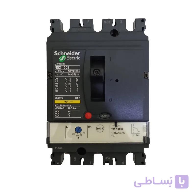 کلید اتوماتیک سه پل 63 آمپر اشنایدر LV429632