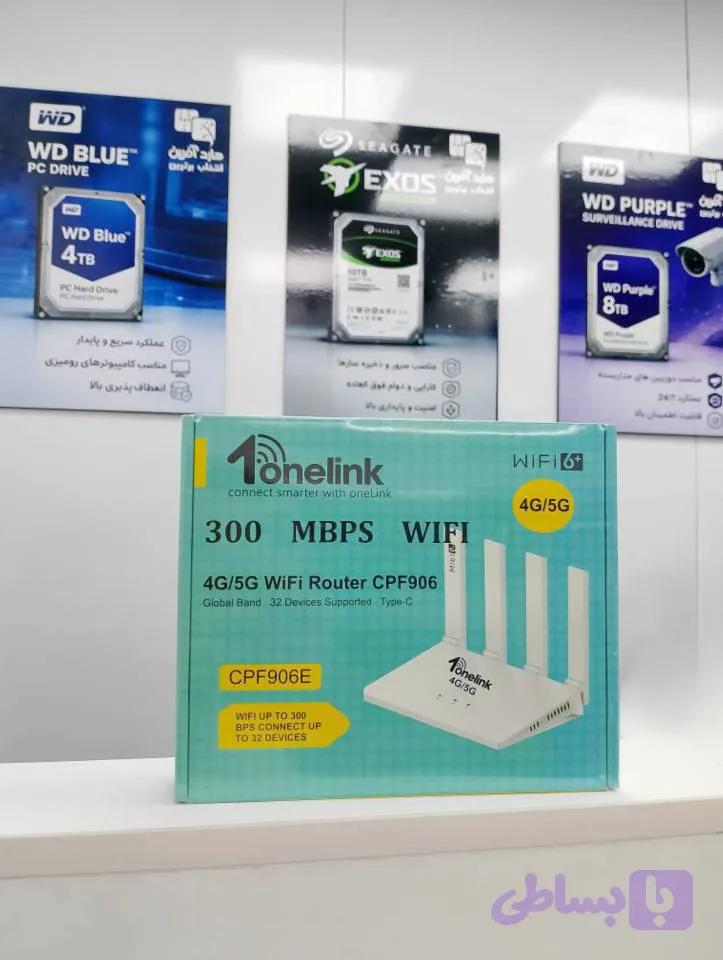 مودم روتر سیم‌کارتی Tonelink CPF906E با وای‌فای 300Mbps — تصویر 1