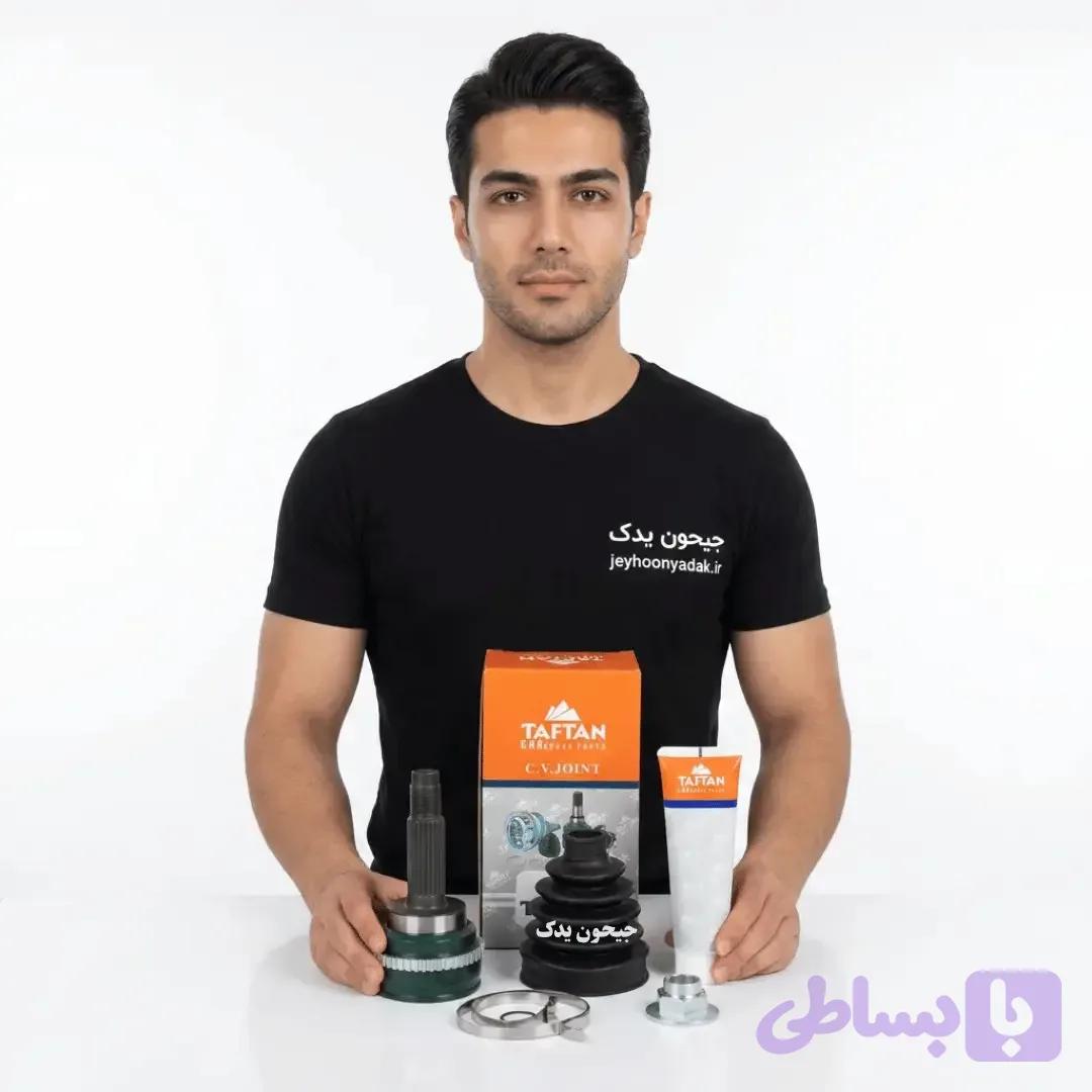 سرپلوس 22 خار پژو 405 ABS جدید خار وسط برند تفتان — تصویر 1