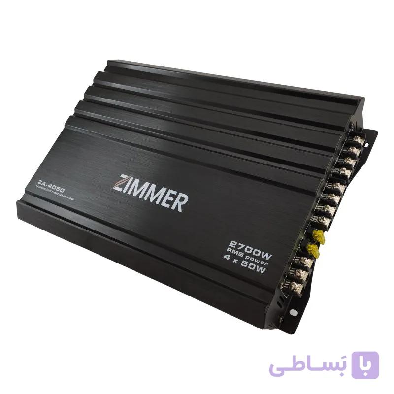 آمپلی فایر خودرو 4 کانال زیمر مدل ZA-4050 — تصویر 1