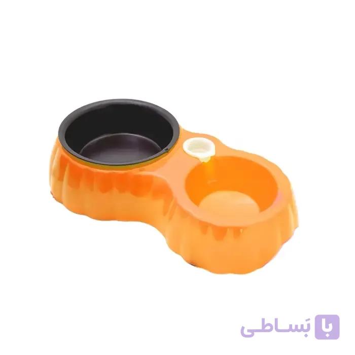 ظرف دوقلو آب و غذا OR700 مدل ۳۰×۱۵×۵ سانتی‌متر — تصویر 1