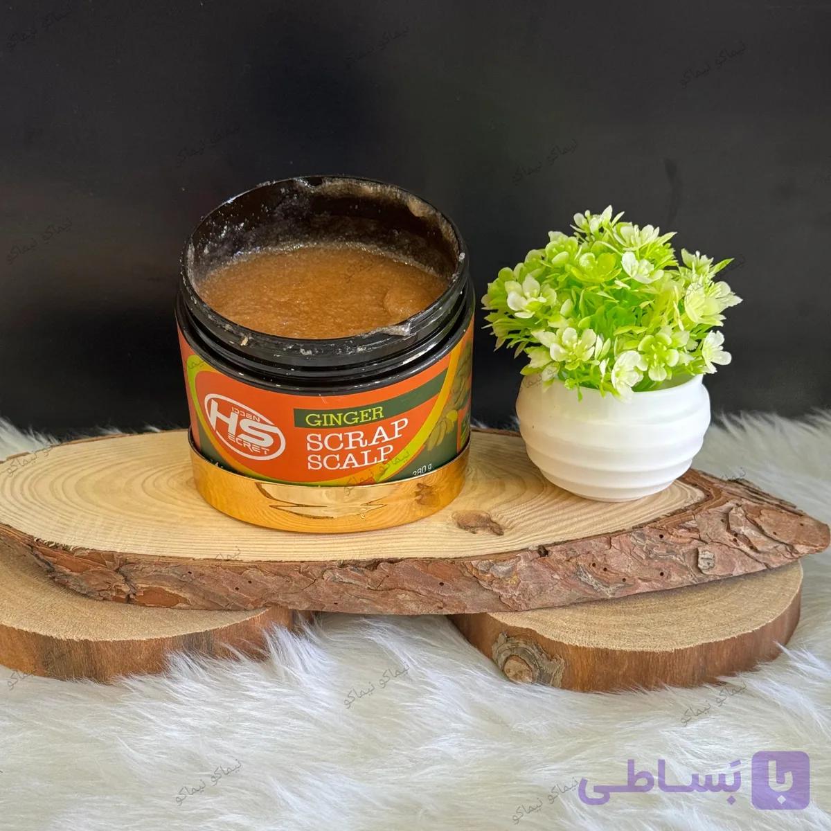 اسکراب سکرت زنجبیل اسکالپ چرب — تصویر 1