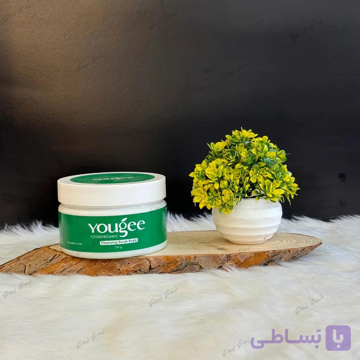 اسکراب یوگی شنی (اسکالپ پوست سر چرب) — تصویر 1