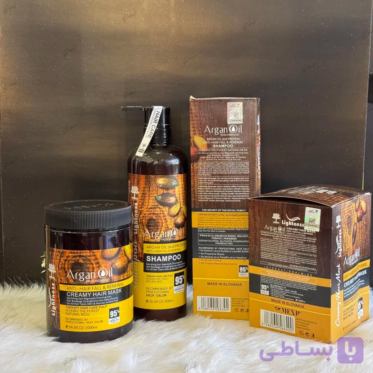شامپو و ماسک لایتنس اصلی — تصویر 1