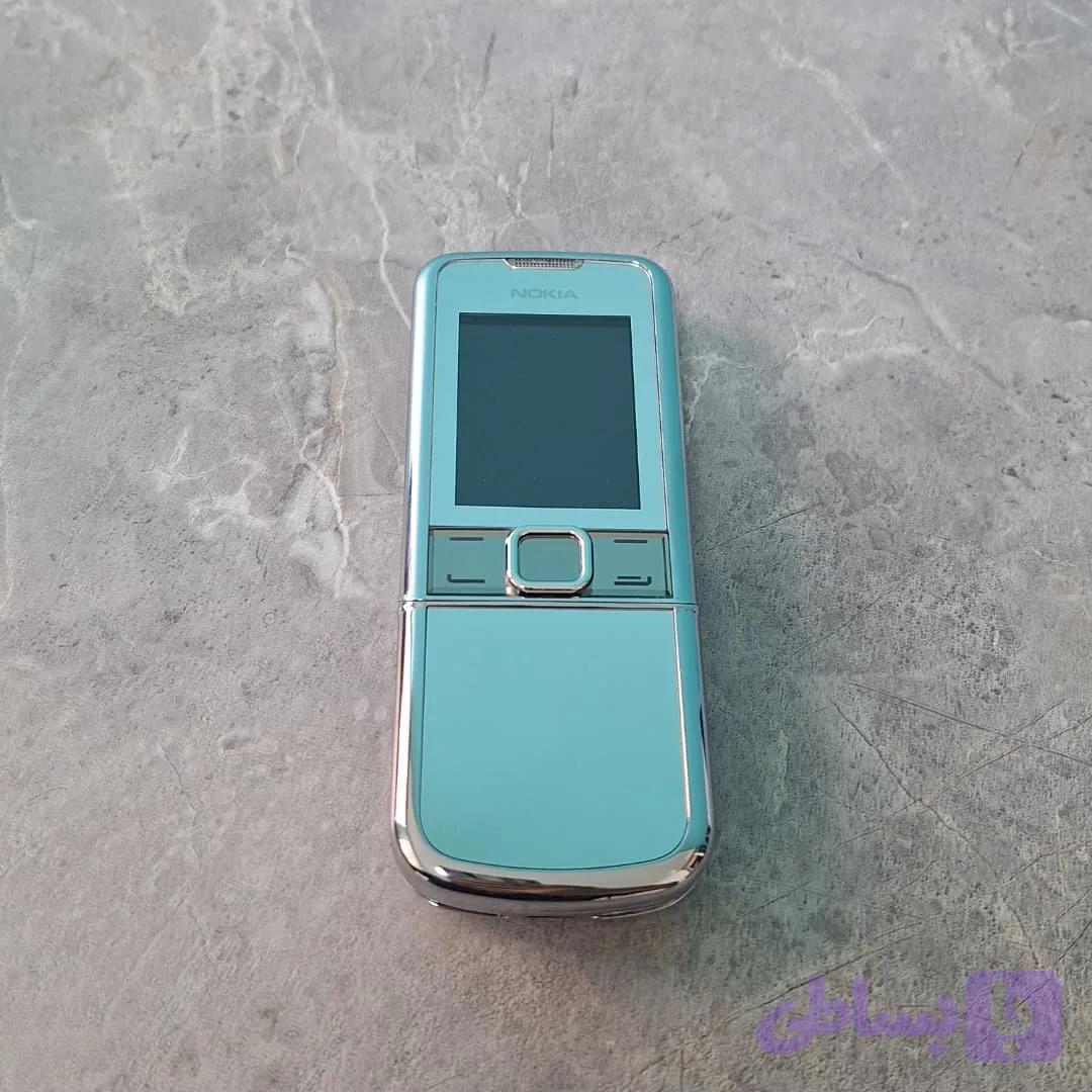 گوشی ساده نوکیا 8800 رنگ سیلور (نقره ای) — تصویر 1