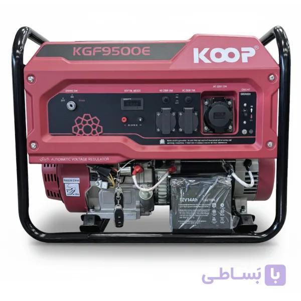 موتور برق بنزینی کوپ 8.5 کیلووات مدل KGF9500E تک فاز ریموت‌دار — تصویر 1