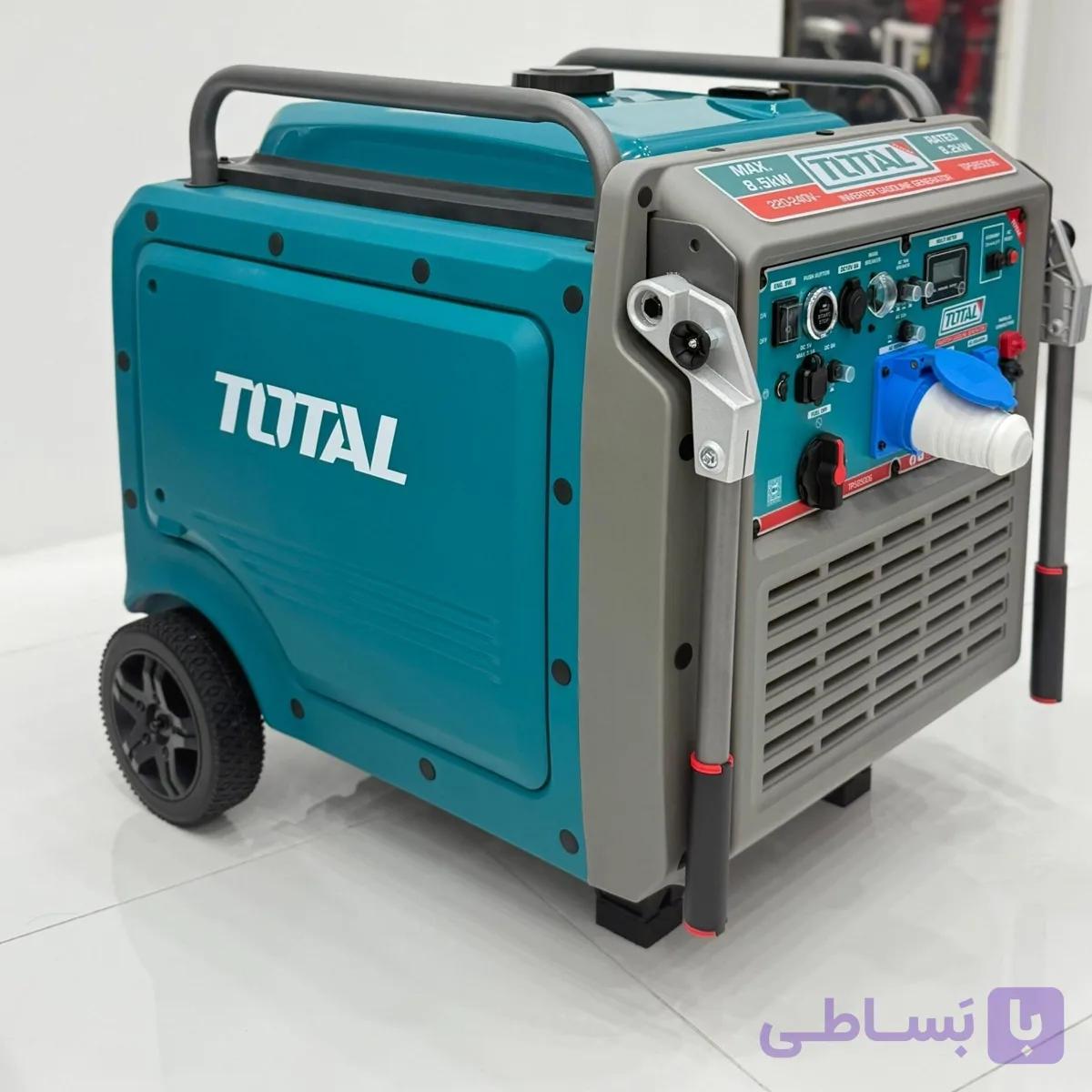موتور برق 8.5 کیلووات سایلنت توتال اصل ریموت استارت مدل TP585006 — تصویر 1