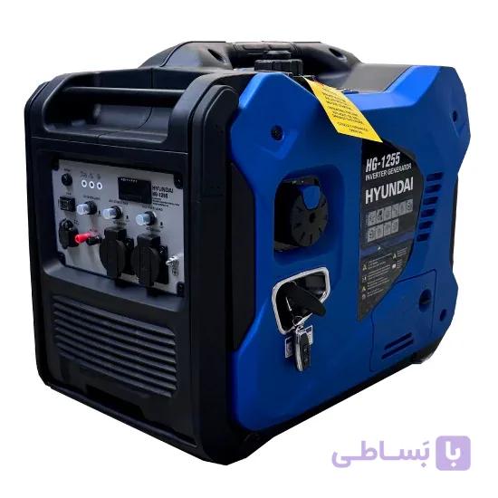 موتور برق 5.5 کیلو وات سایلنت هیوندای مدل HG1255 — تصویر 1