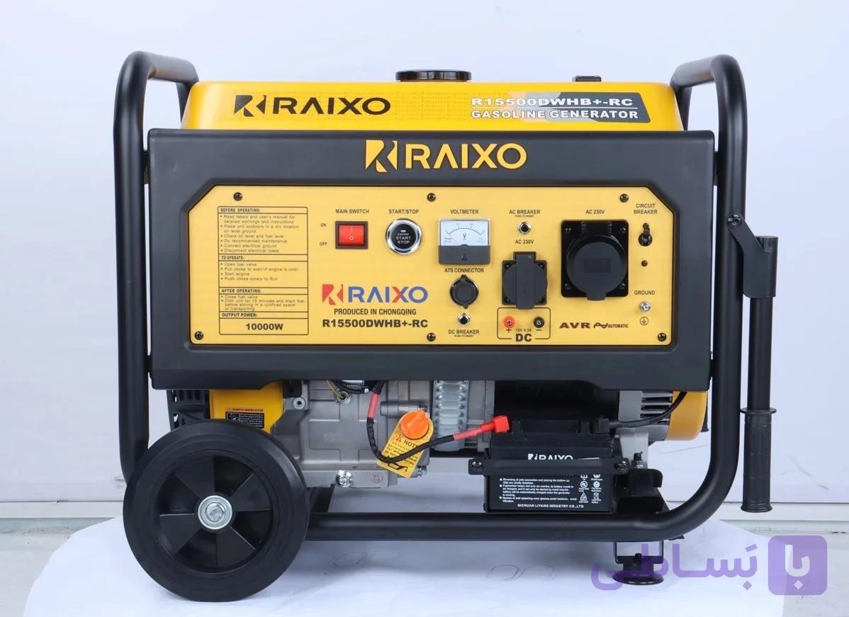 موتور برق بنزینی راکسیو 10 کیلووات مدل R15500DWHB+-RC ریموت دار — تصویر 1