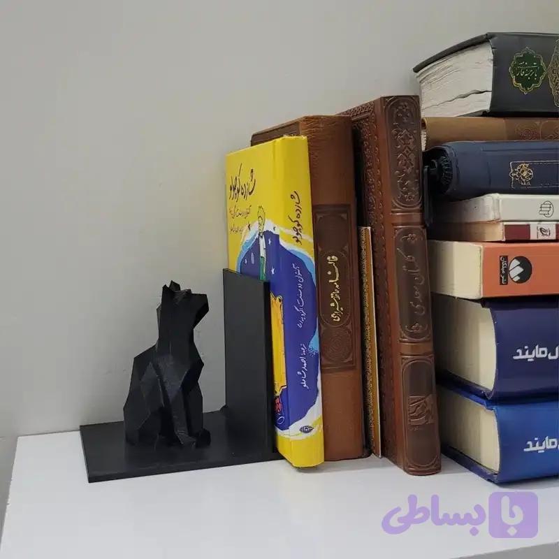 نگهدارنده کتاب طرح گربه (غشگیر ، هولدر) — تصویر 1