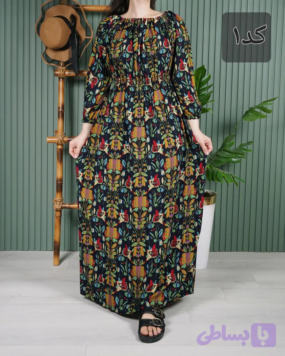 پیراهن ساحلی زنانه تک کش U7729 — تصویر 1