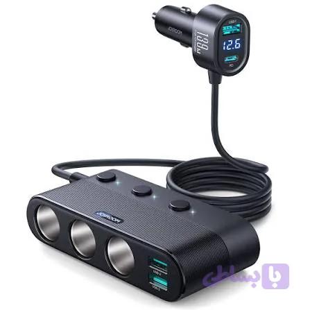 شارژر فندکی جوی روم مدل JR-CCL01 (ظرفیت ۱۳۹ وات) — تصویر 1