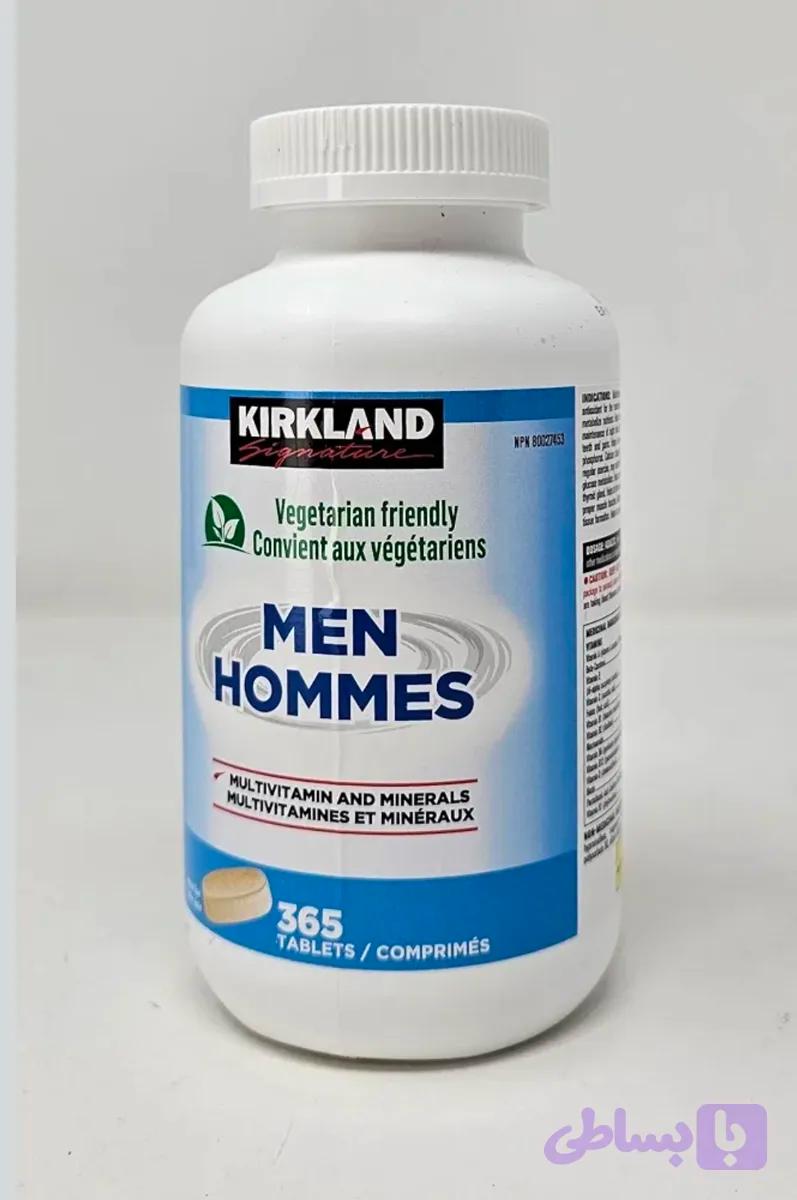 مولتی ویتامین مردانه کرکلند 365 عددی KIRKLAND — تصویر 1