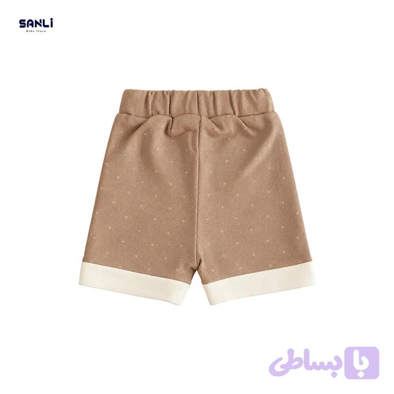 شلوارک نوزادی دخترانه طرح گل