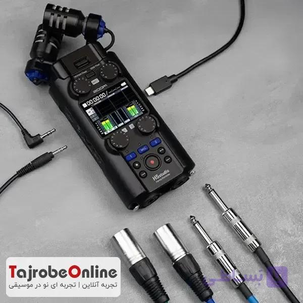رکوردر صدا زوم Zoom H5 Studio — تصویر 1