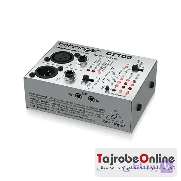 تستر کابل حرفه‌ای بهرینگر مدل Behringer CT100 — تصویر 1