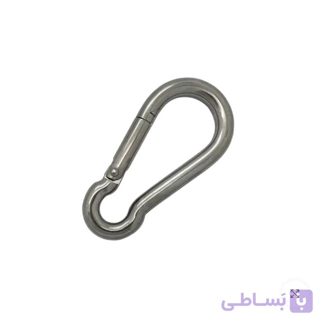قلاب کارابین سایز 7 پک 10 عددی