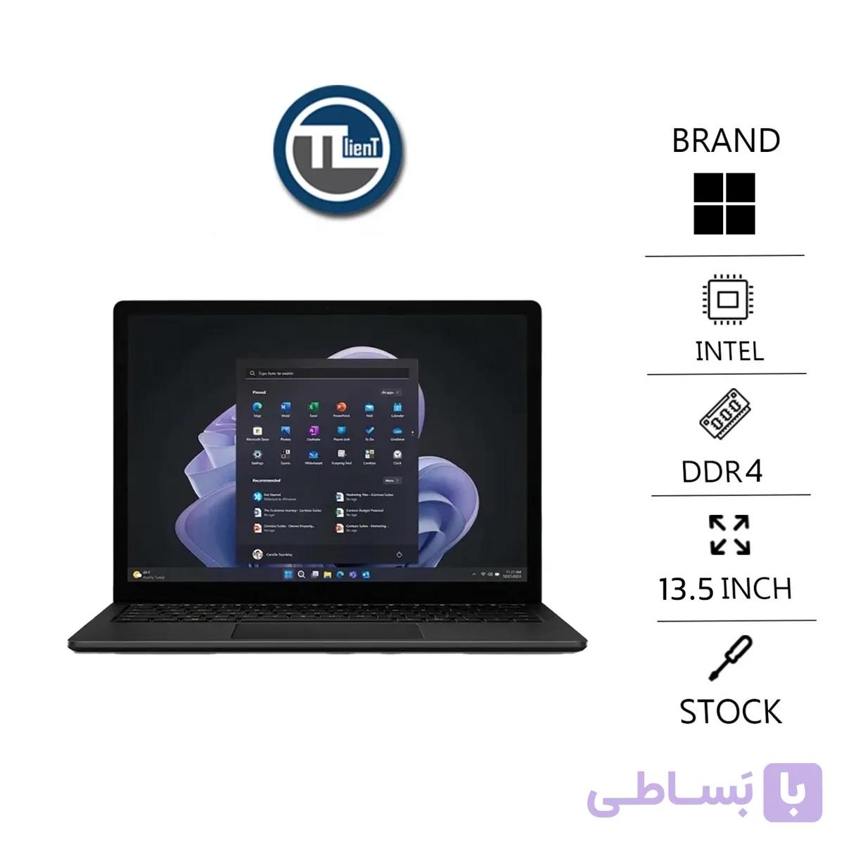 لپتاپ مایکروسافت 13.5 اینچ مدل Surface Laptop 5 i5 1235U 16GB 256GB