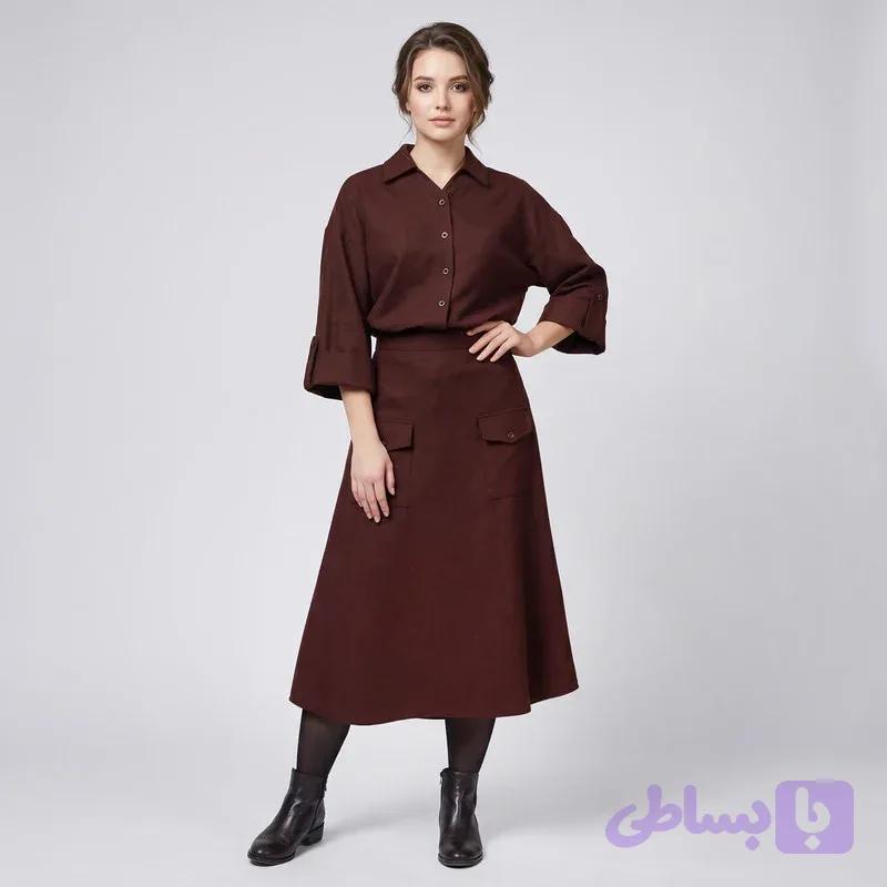 ست شومیز و دامن زنانه مدل 06 — تصویر 1
