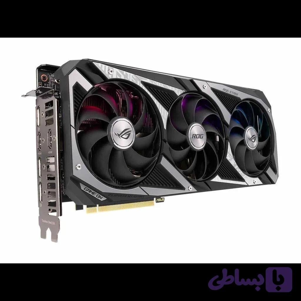 کارت گرافیک ایسوس مدل ROG STRIX RTX 3060 O12G GAMING حافظه 12 گیگابایت — تصویر 1