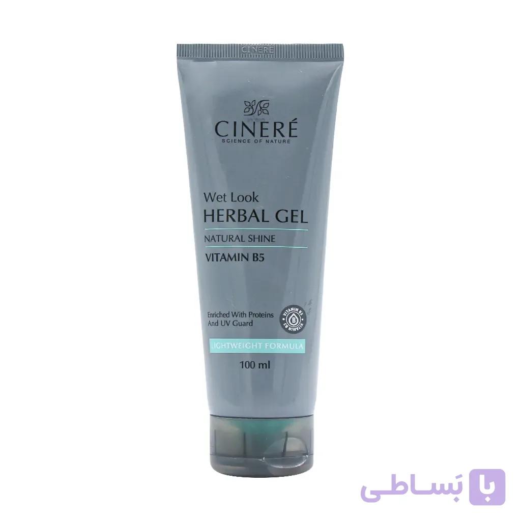 ژل موی سر ویتامینه سینره حجم ۱۰۰ میل Wet Look Herbal Gel — تصویر 1