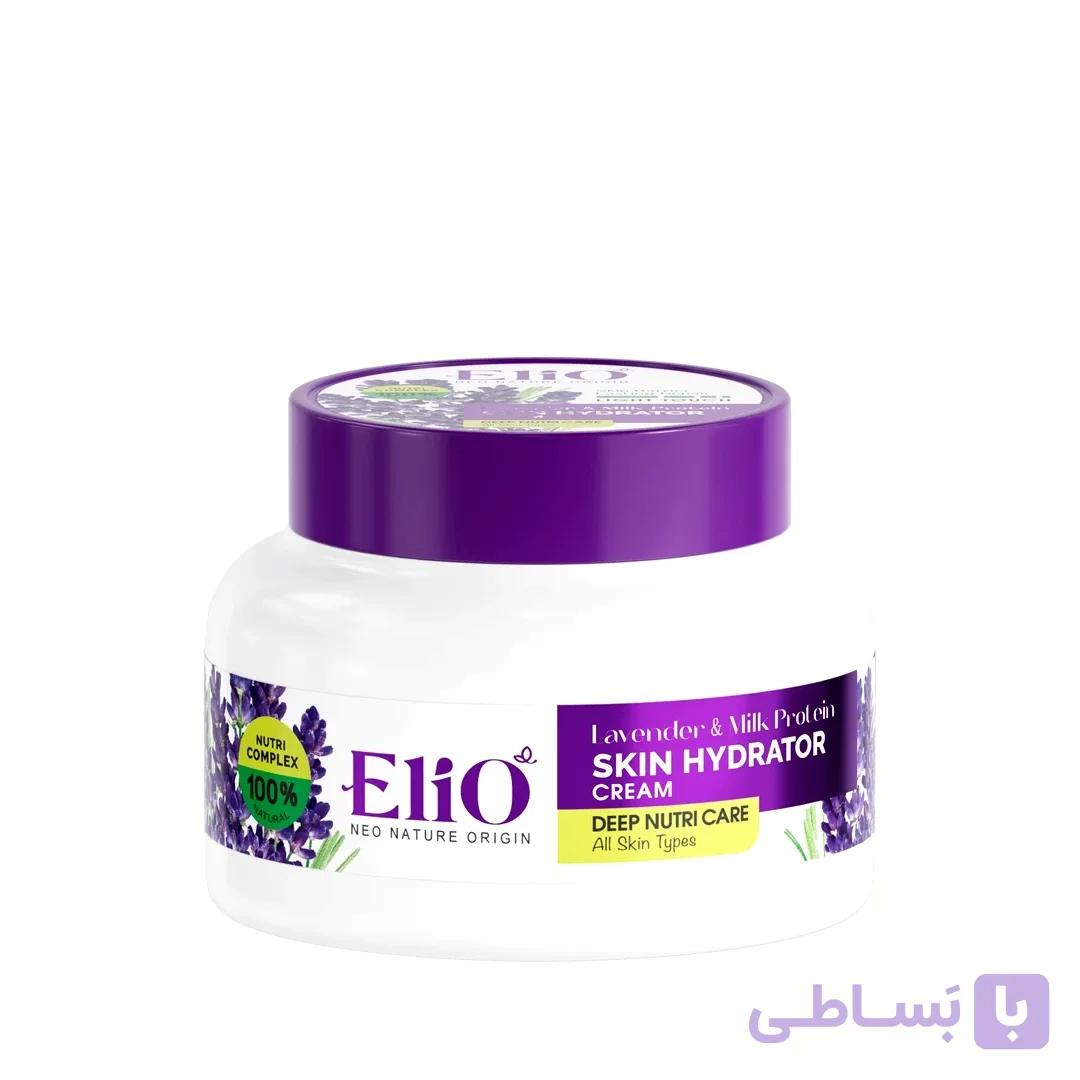کرم مرطوب کننده کاسه ای اسطوخودوس و شیر الیو حجم 200 میل Lavender — تصویر 1