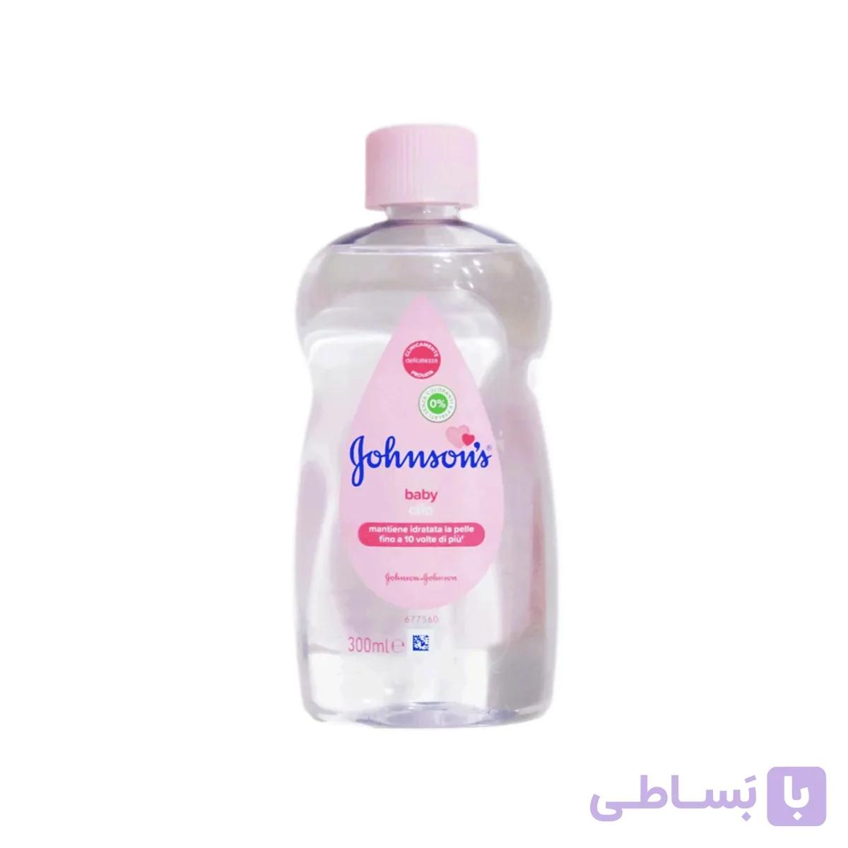 روغن بچه جانسون حجم 300 میل | Johnson’s Baby Oil 300ml