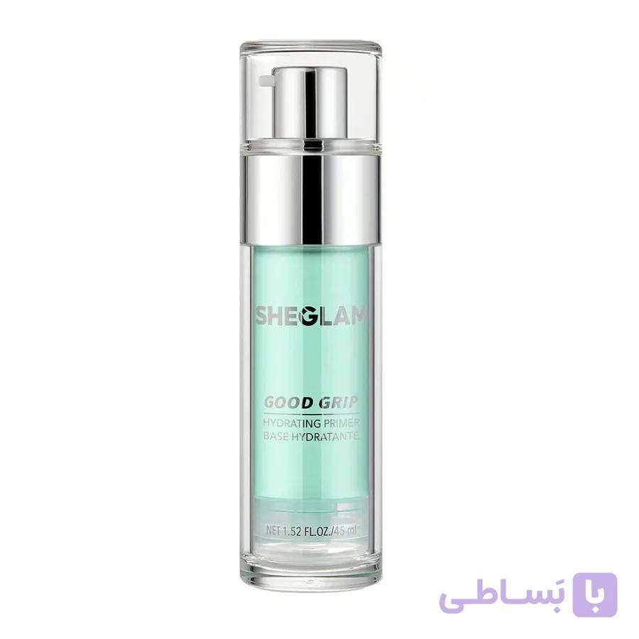پرایمر آبرسان سبز شیگلم مدل Good Grip Sheglam Good Grip Hydrating Primer Oil Control Moisturizing Primer Gel Smooth Fine Lines Oil And Silicone-Free Face Primer — تصویر 1