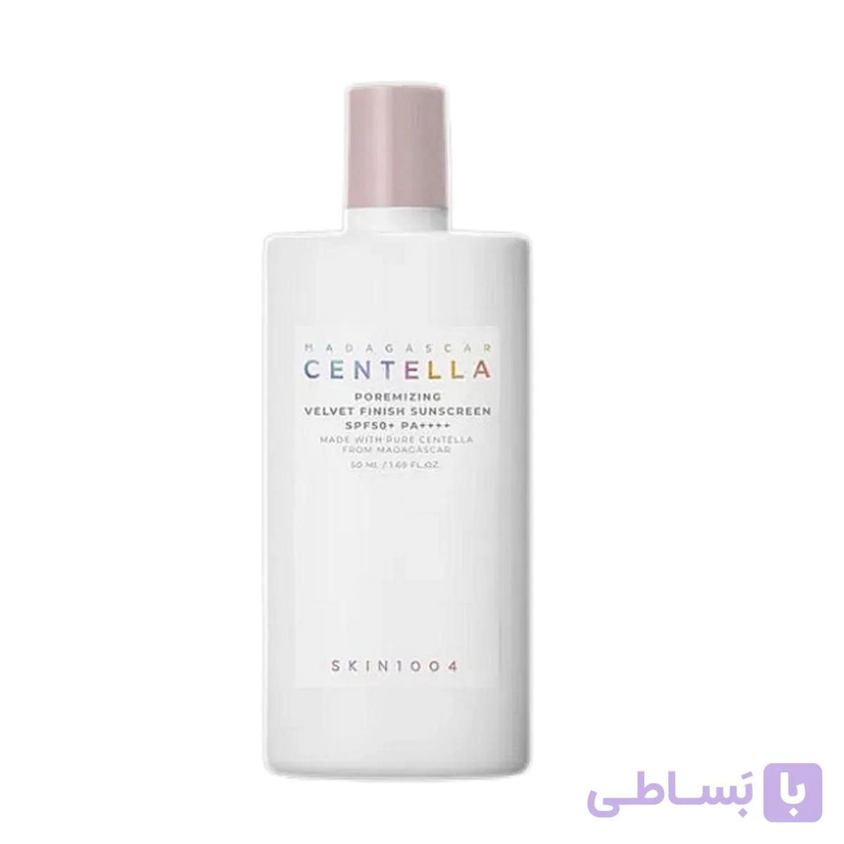ضد آفتاب رنگی کوچک کننده منافذ سنتلا اسکین Skin 1004 مدل poremizing velvet finish — تصویر 1