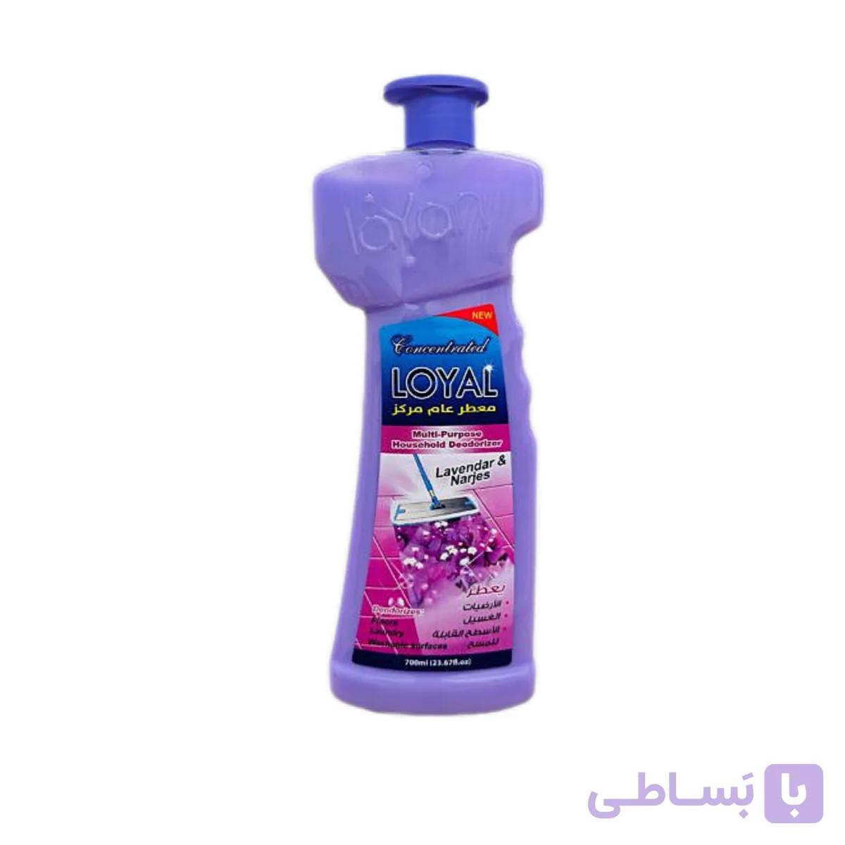 کف شوی و خوشبو کننده چندمنظوره لویال رایحه اسطوخودوس و نرگس 700 میل‏Loyal LOYAL Multi-Purpose Deodorizer