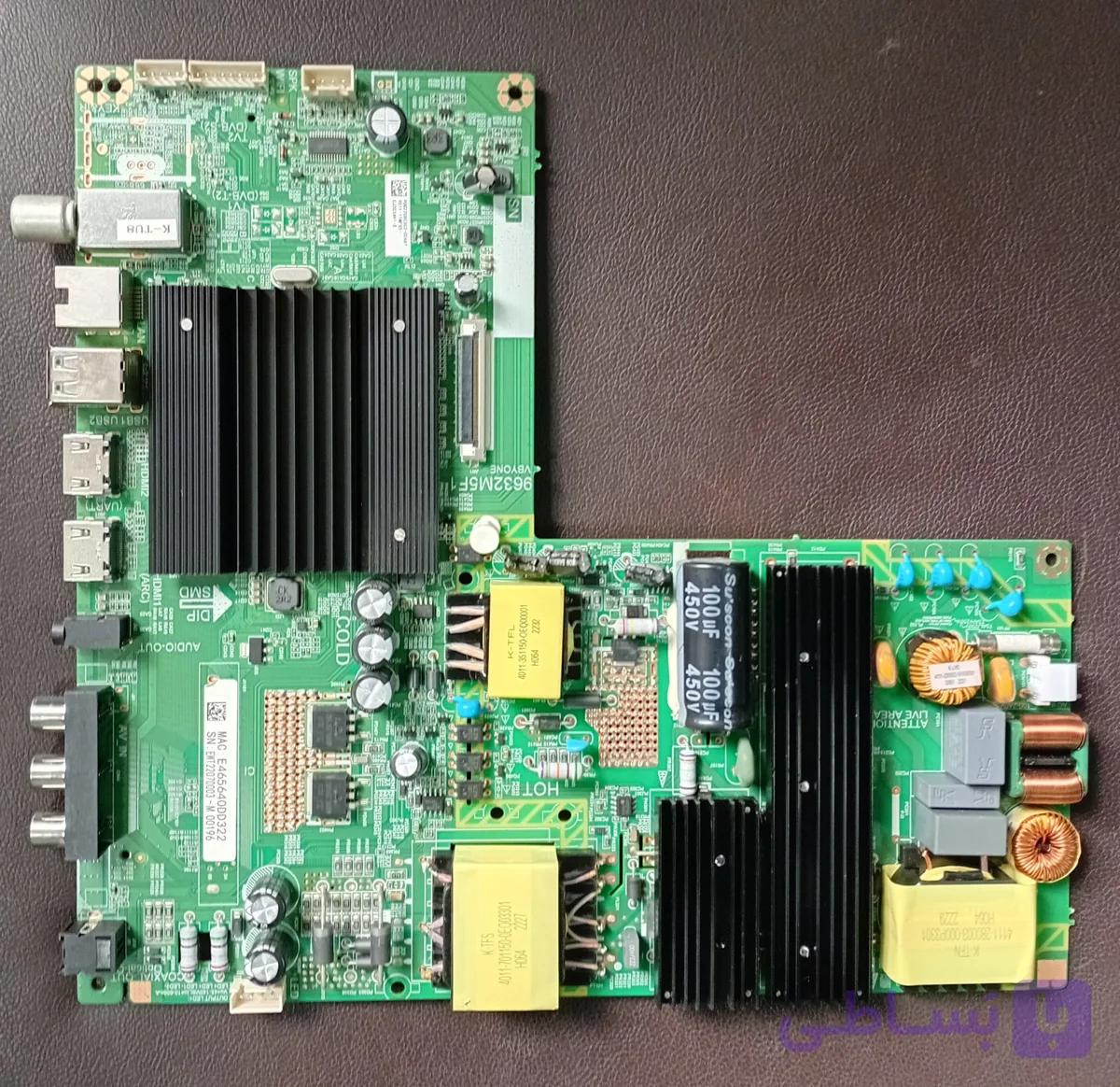 برد مین تلویزیون شهاب LEDSH5411