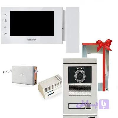 پک آیفون تصویری سیماران با مانیتور 76TKM حافظه دار