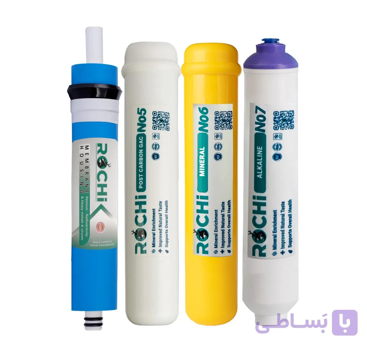 فیلتر دستگاه تصفیه آب Rochi(مجموعه7عددی)