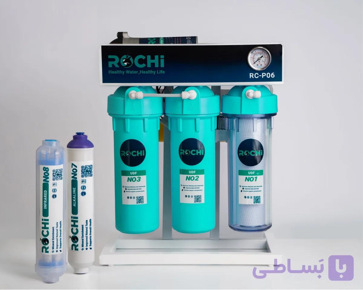دستگاه تصفیه آب 8 مرحله ای گیج کوچک پایه فلزی RC-P08 — تصویر 1